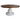 Rock Valley 59" Round Dining Table - White/Brown