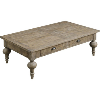 Interlude Collection Rustic Farmhouse Coffee Table