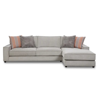 572 Sectional - Ash Gray